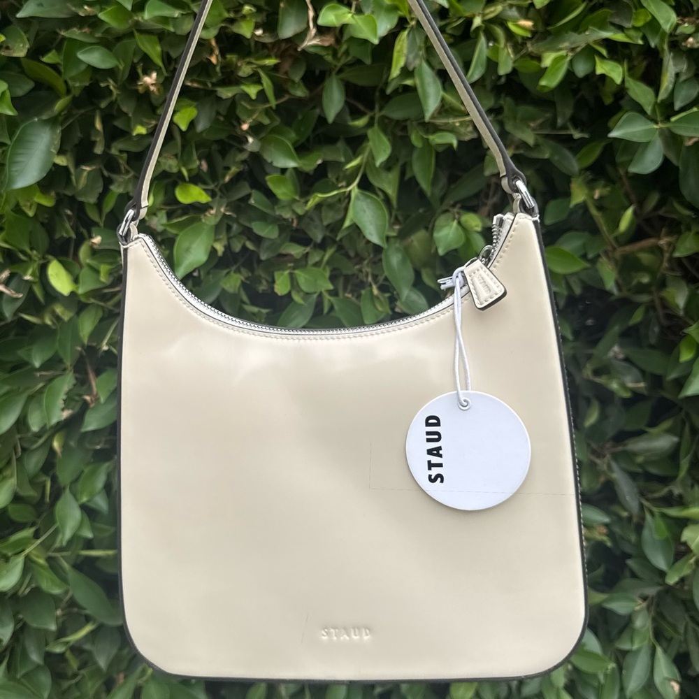 STAUD
Alec leather shoulder bag